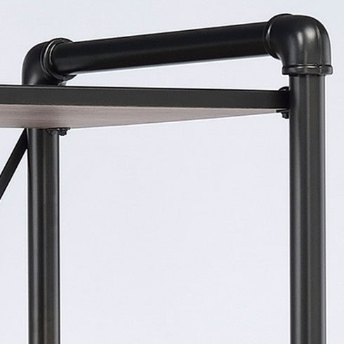 Bookshelf - Oak & Black