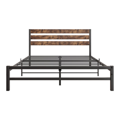 Rustic Haven Queen Bed Frame