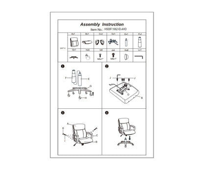 Relax Max Office Chair -Black