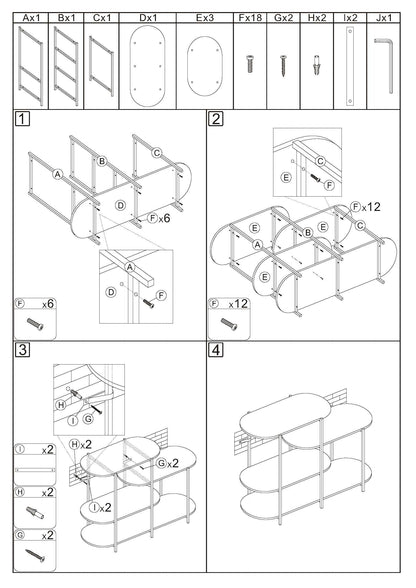 Marble White Storage Solution