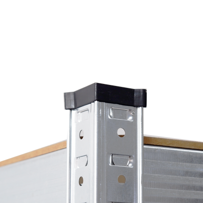 Silver Max Storage 5-Tier Utility Shelves - M
