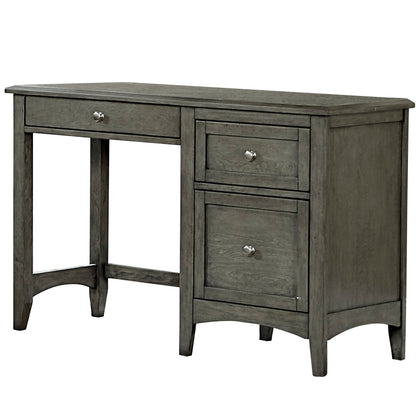 Transitional Styled Writing Desk - Grey