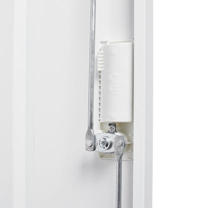 Secure Guard Storage Metal Cabinet - White