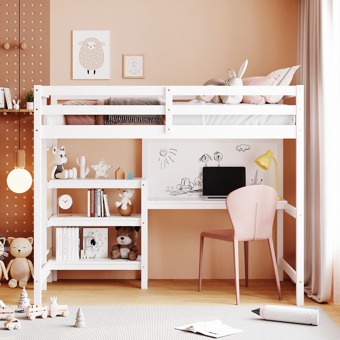 The Achiever Loft Bed - Twin