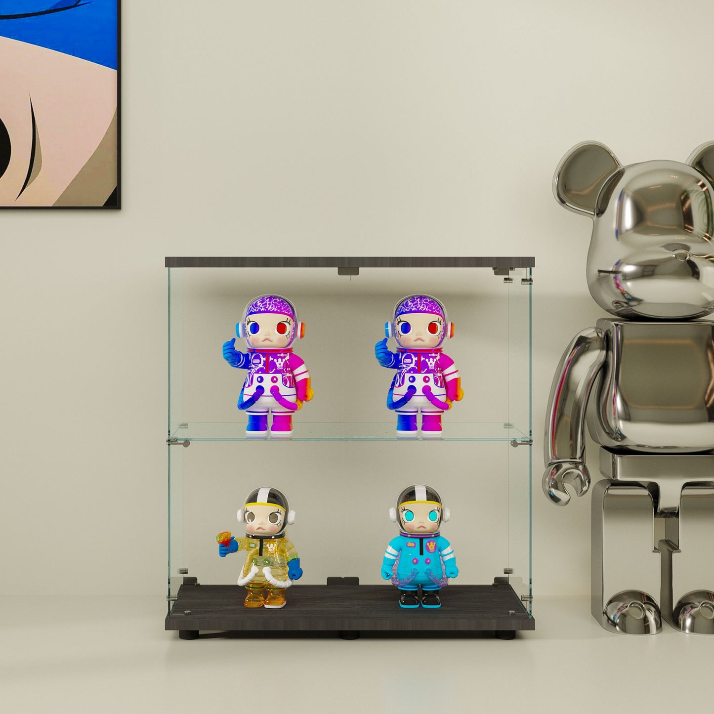 Glimmer Glass Display Cabinet Showcase