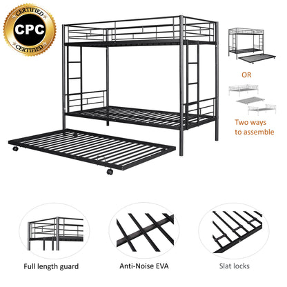 Twin Haven Bunk Bed with Trundle