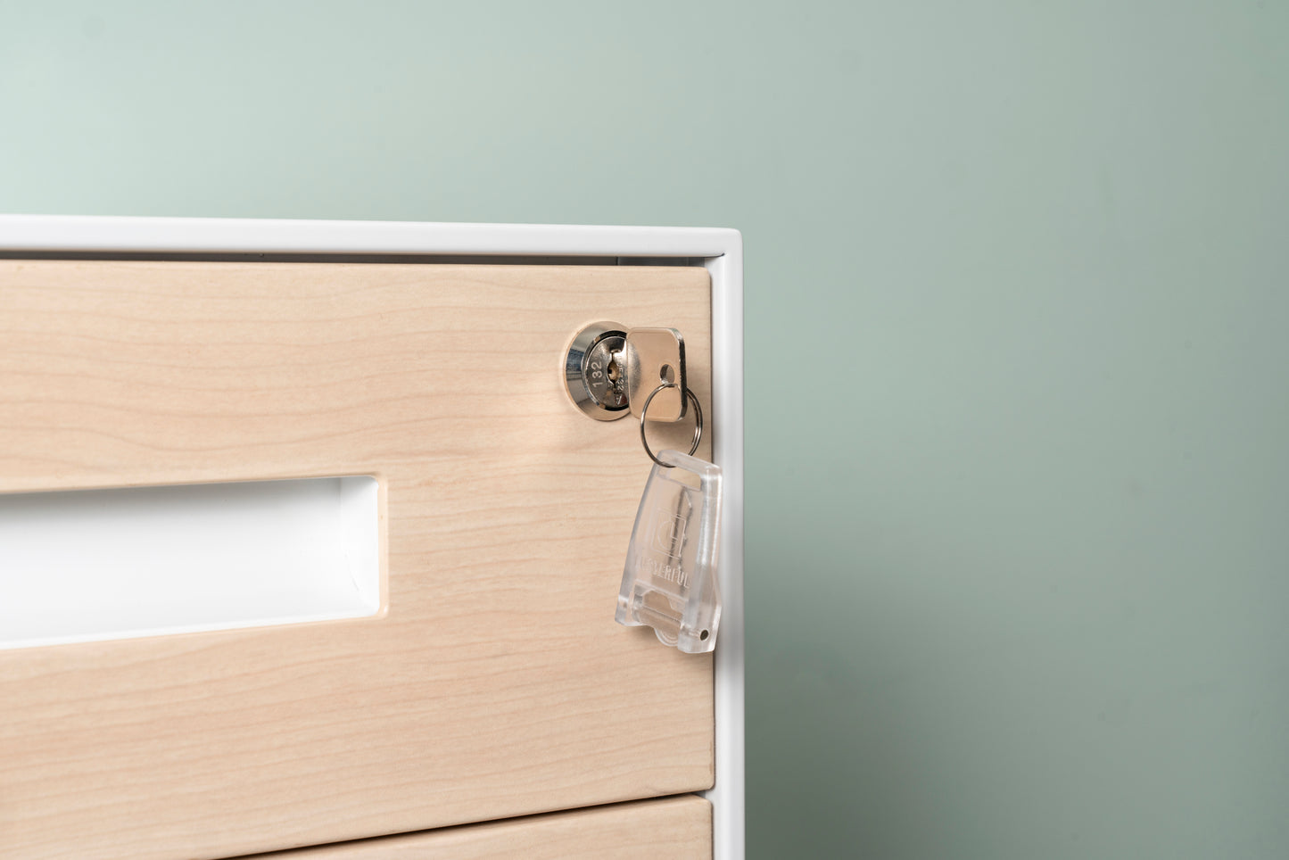 Compact 3 Drawer Mobile File Cabinet - Chery