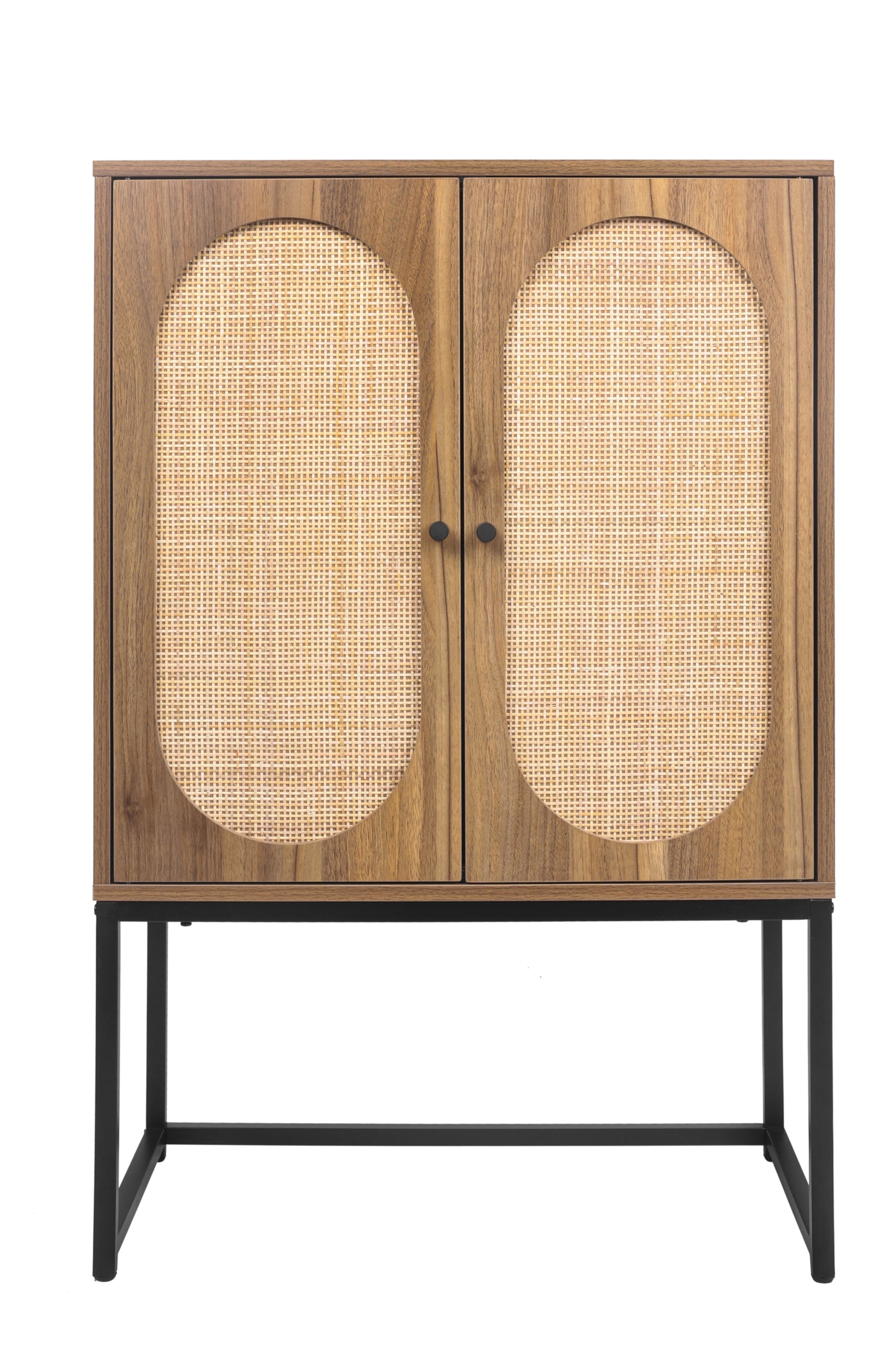Rattan Haven Cabinet - Walnut