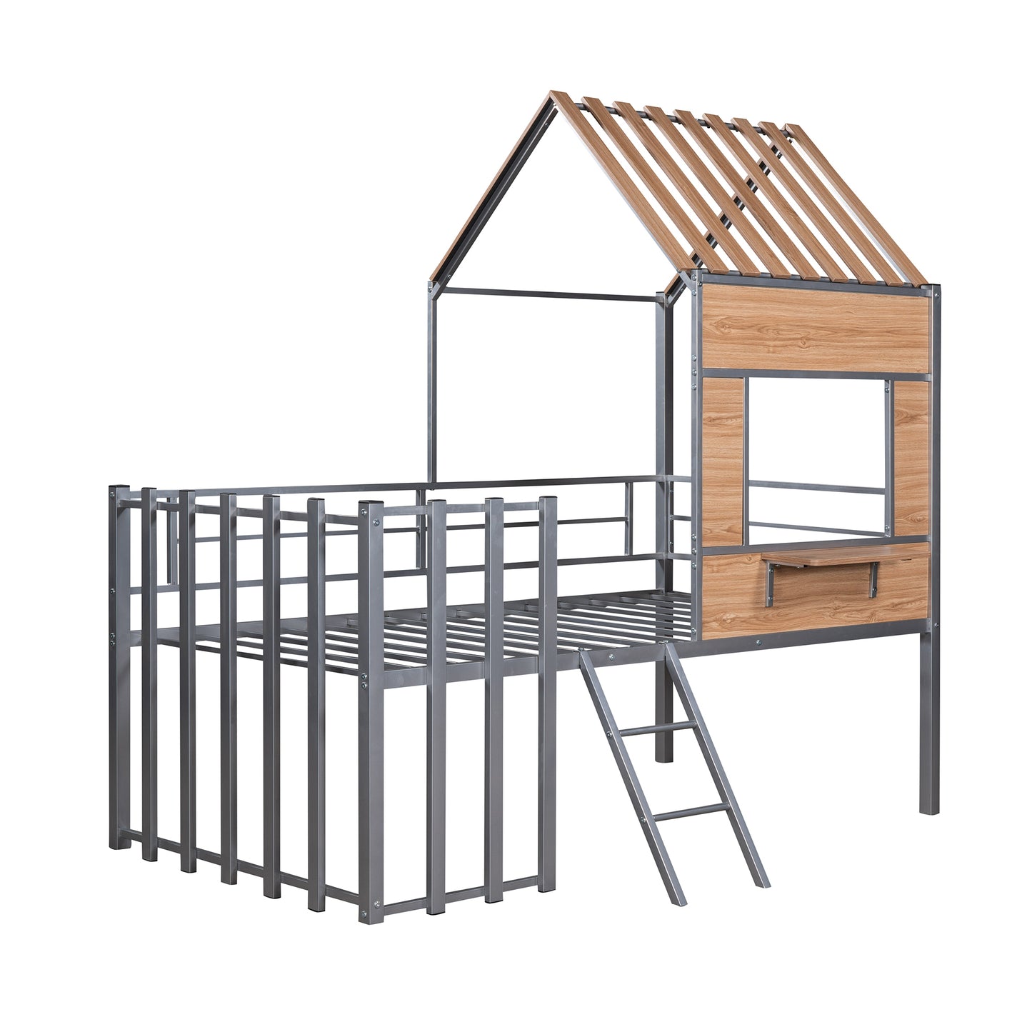 Silver Sky Loft Bed