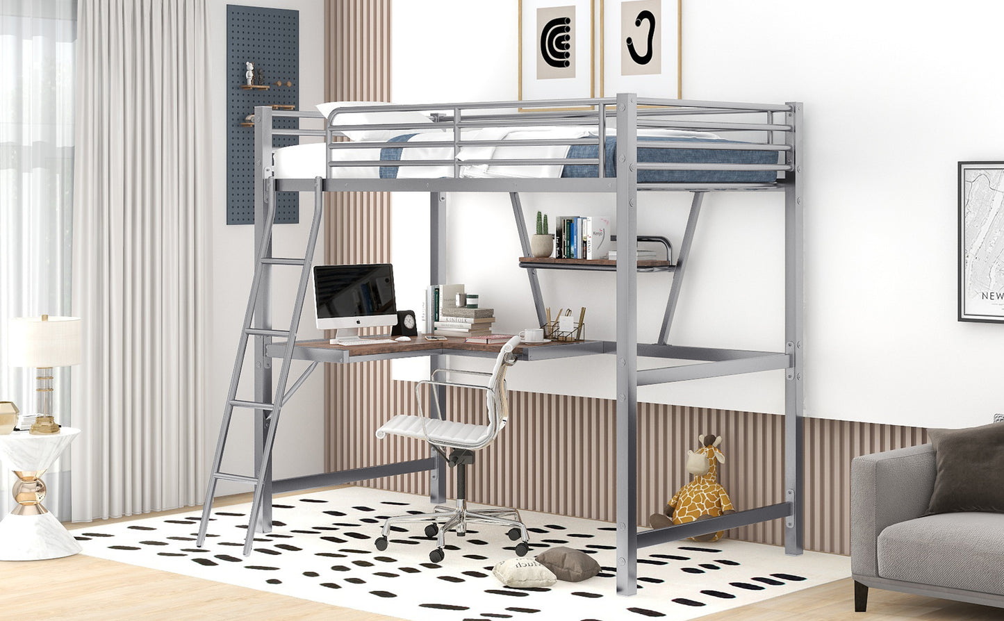 Silver Haven Loft Bed
