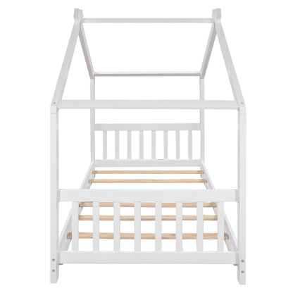 Dream Haven Twin House Bed