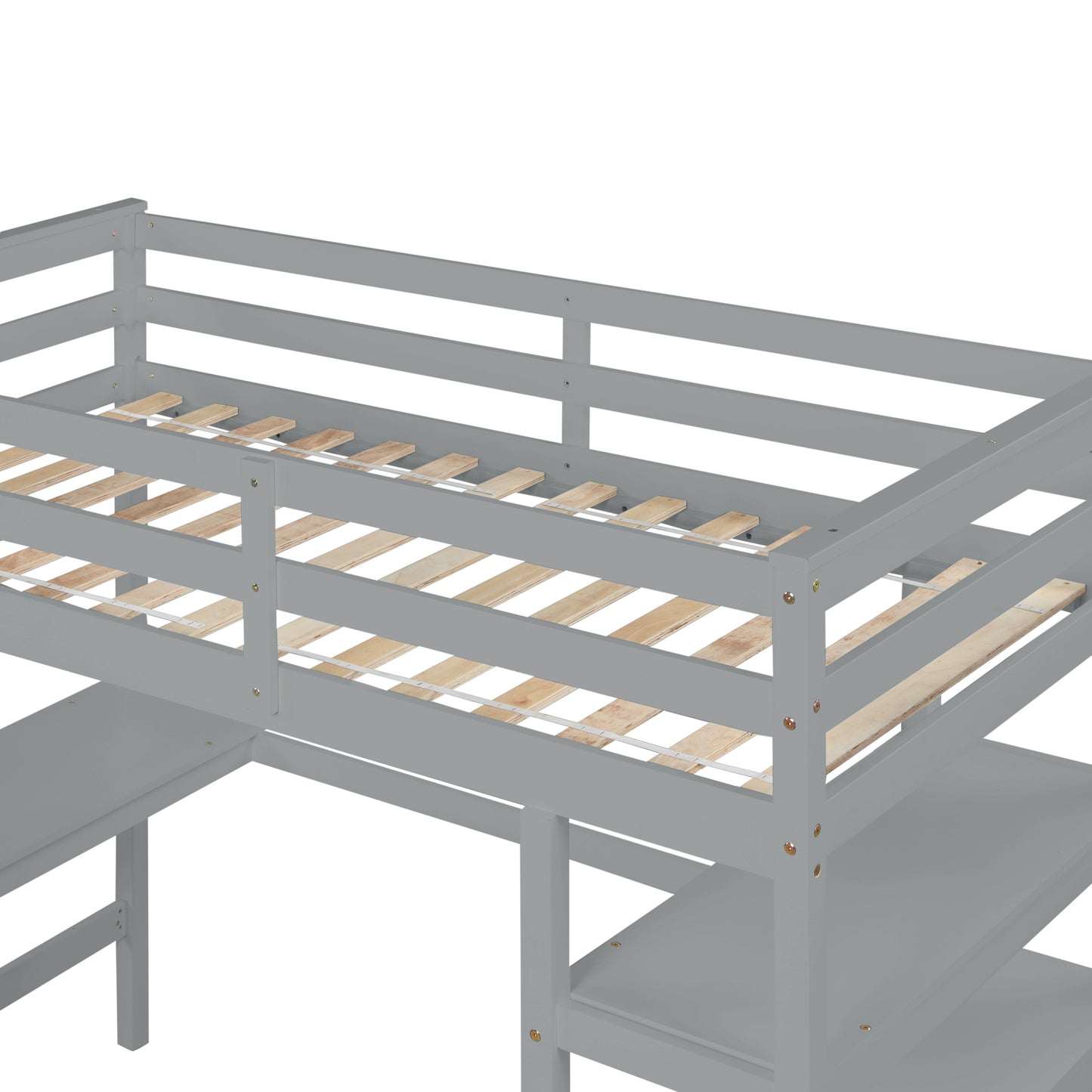 Gray Haven Loft Bed