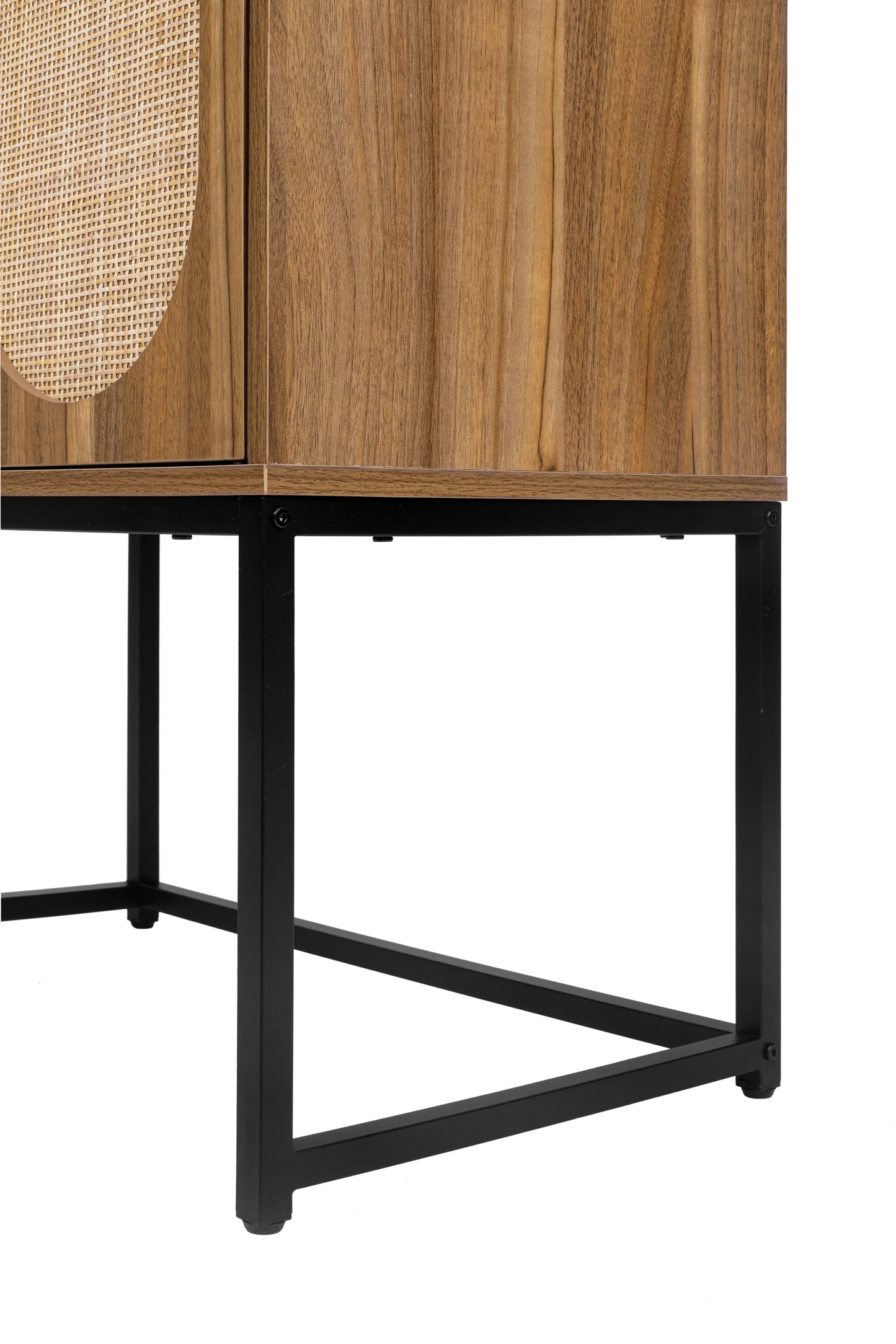 Rattan Haven Cabinet - Walnut
