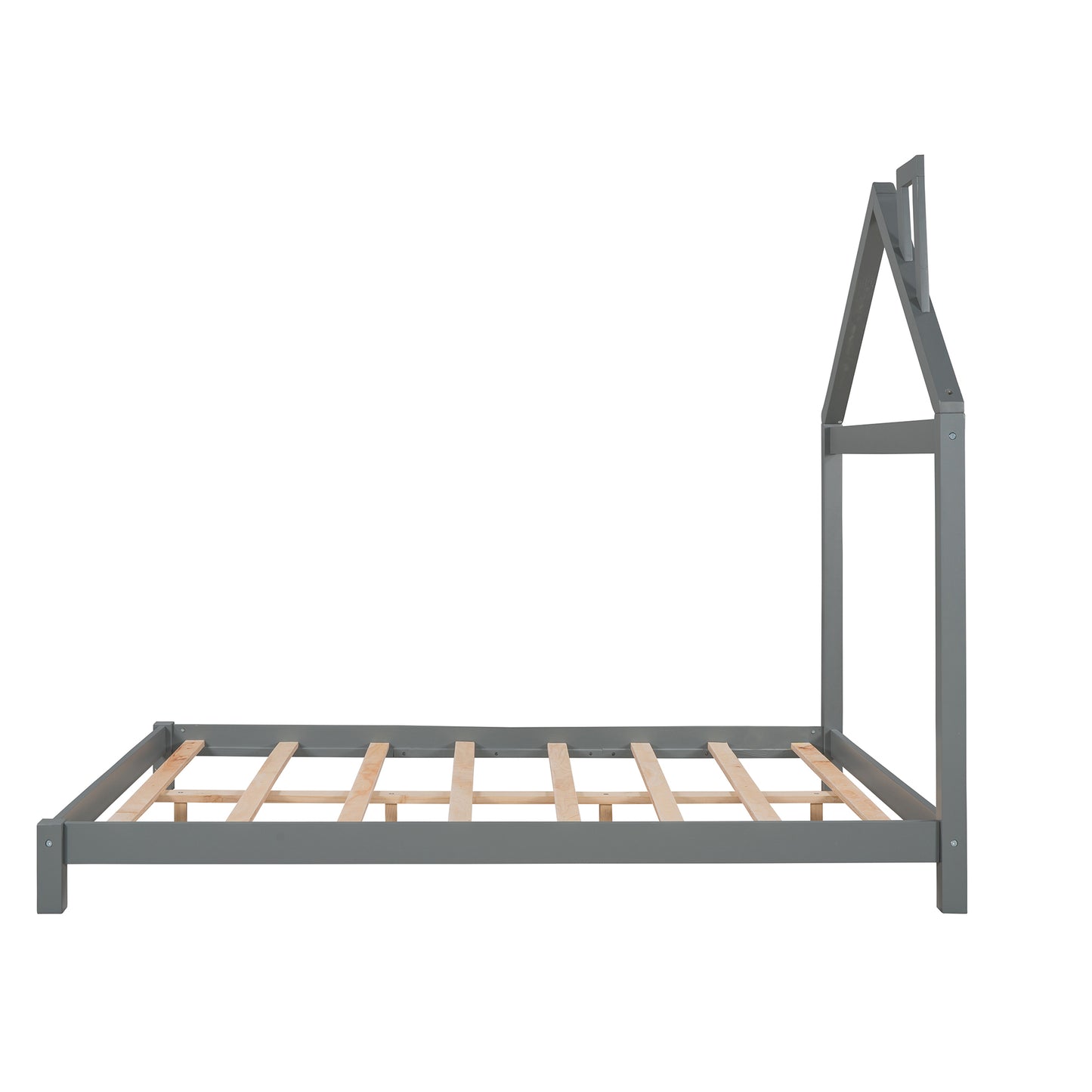 CozyHaven Gray House Bed