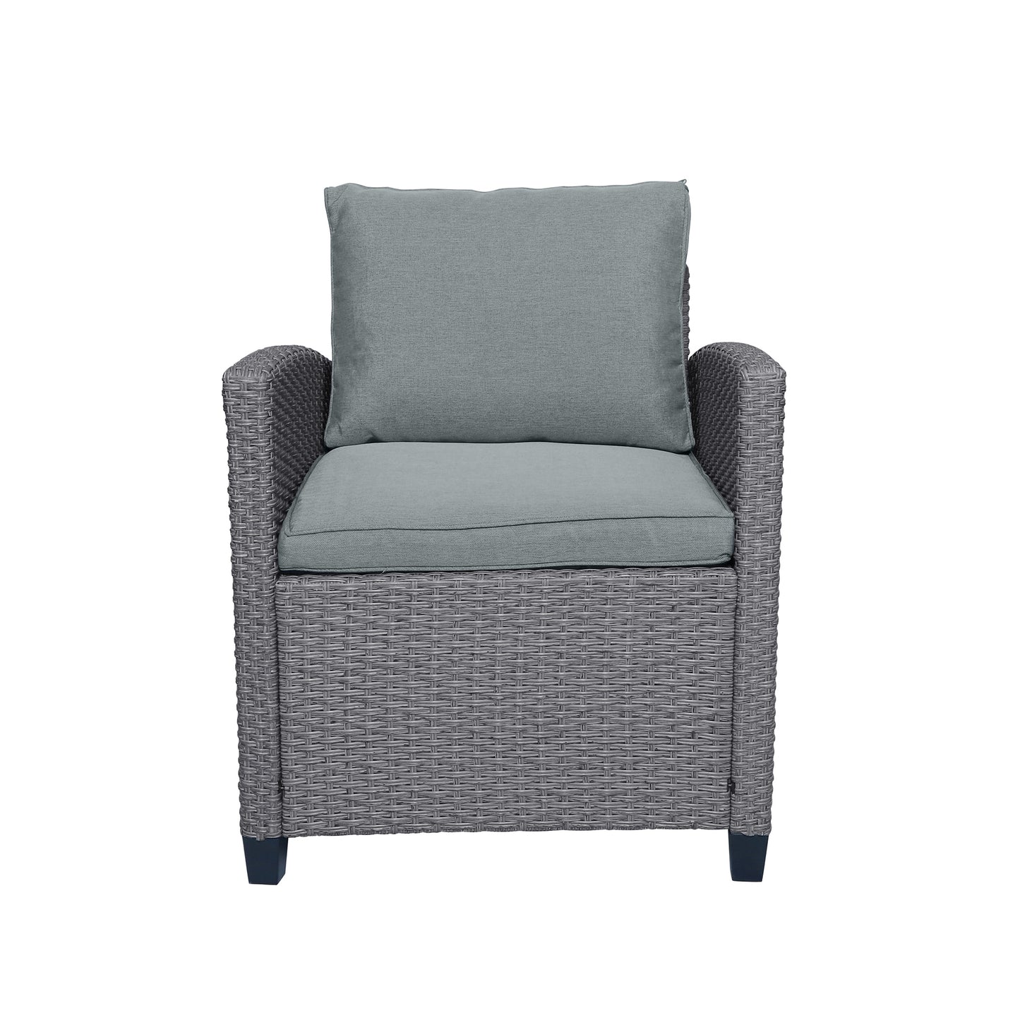 Elegant Oasis 6-Piece Outdoor Rattan Wicker Set