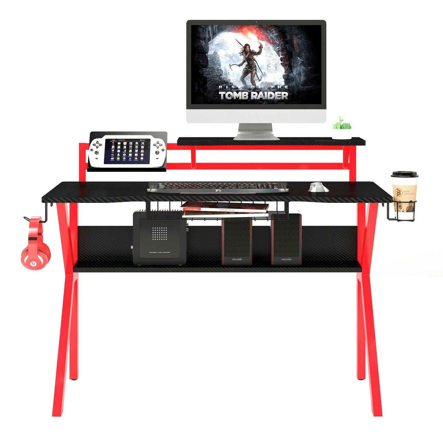 Ergo Steel Gaming Desk