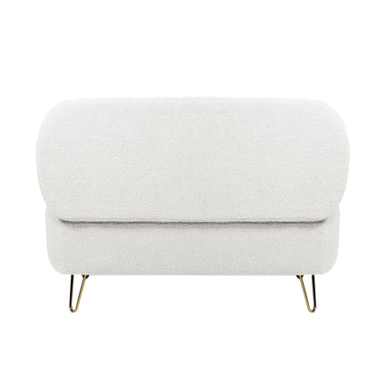 Elegant Gold Haven Storage Ottoman Bench