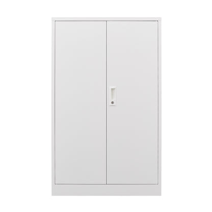 Secure Guard Storage Metal Cabinet - White