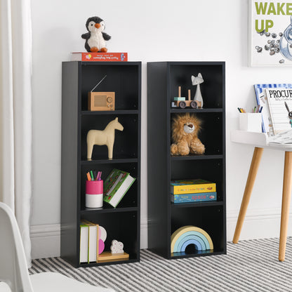 Slim Storage Cabinet - Black