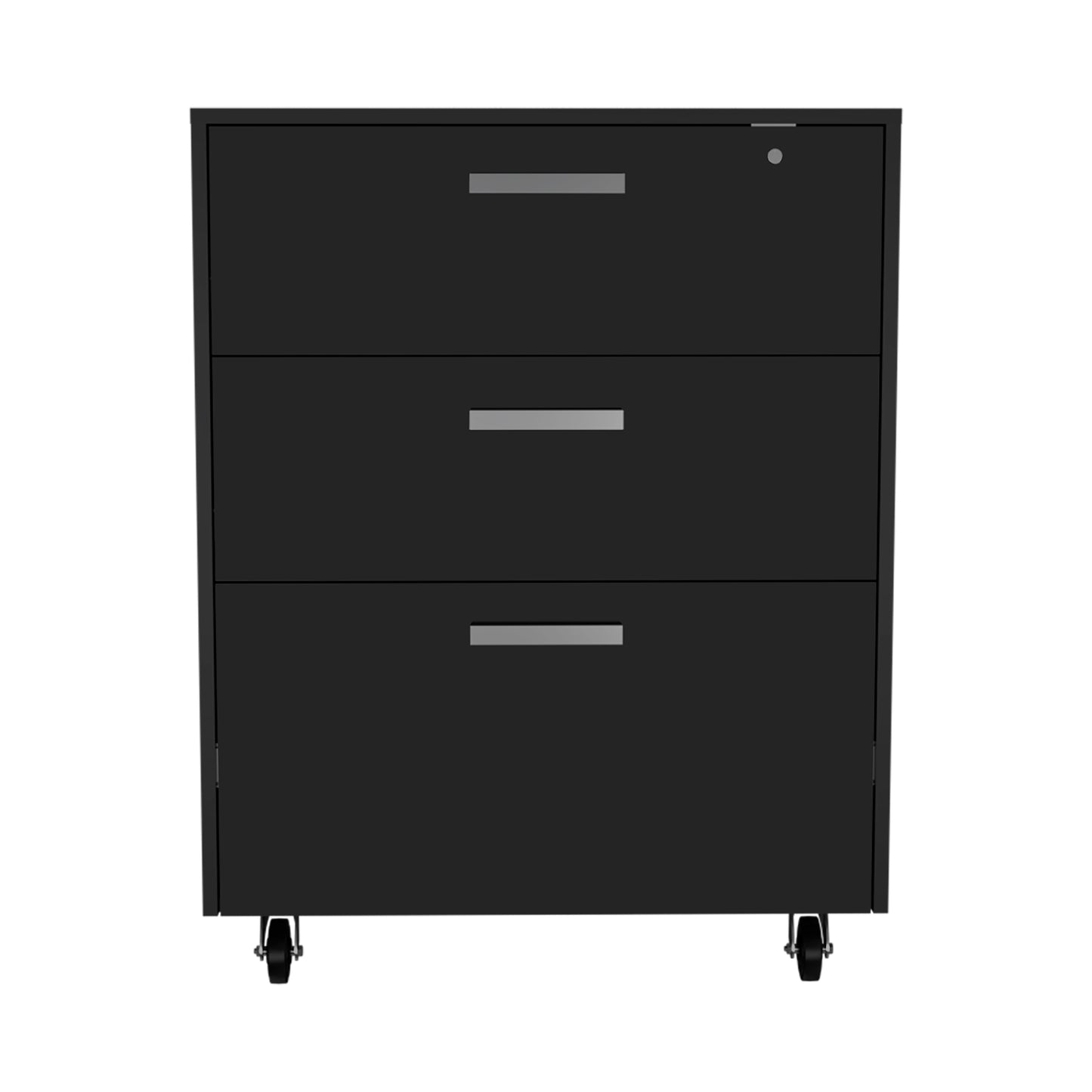 Medford 3-Drawer Cabinet - Black