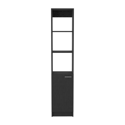 Malaga Linen Cabinet - Black