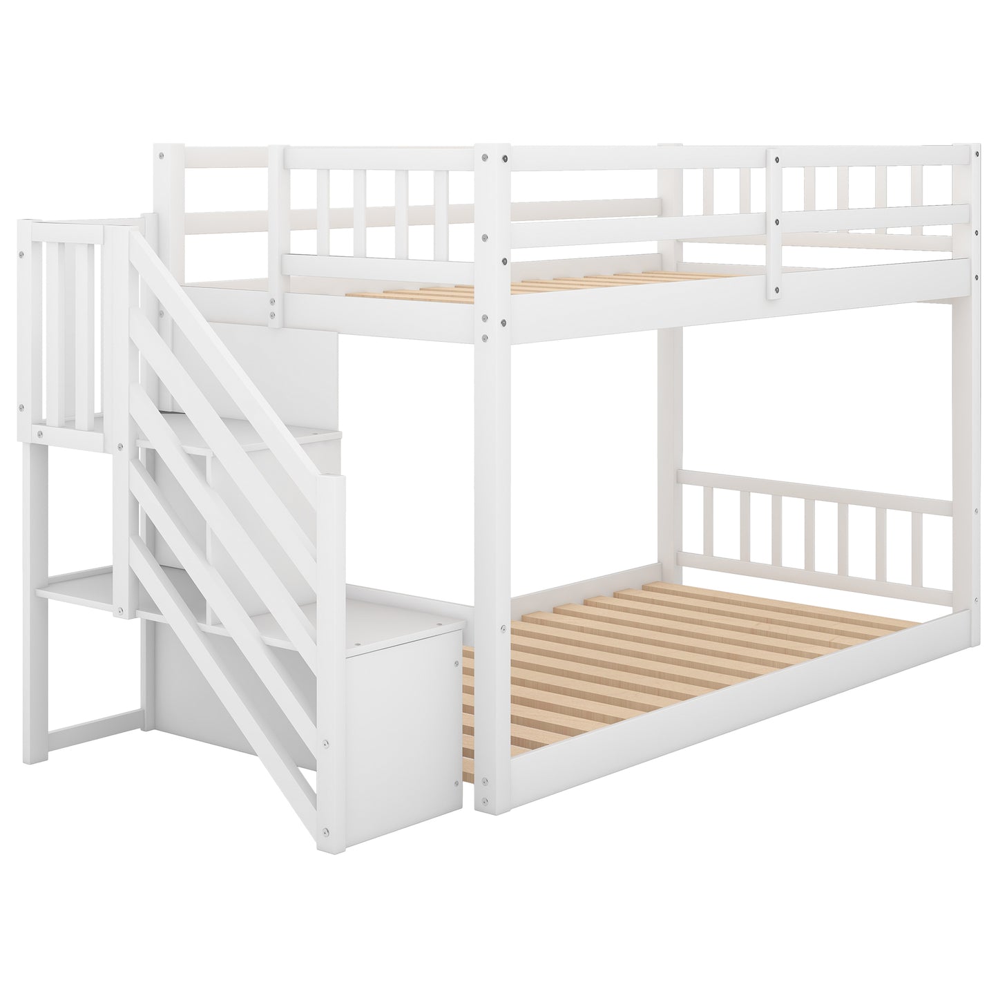Cloud Haven Twin Loft Bed - White