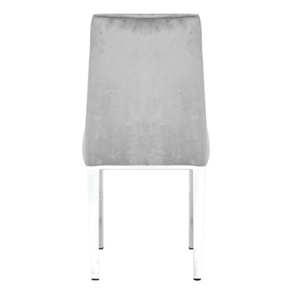 Chrome Luxe Dining Chairs