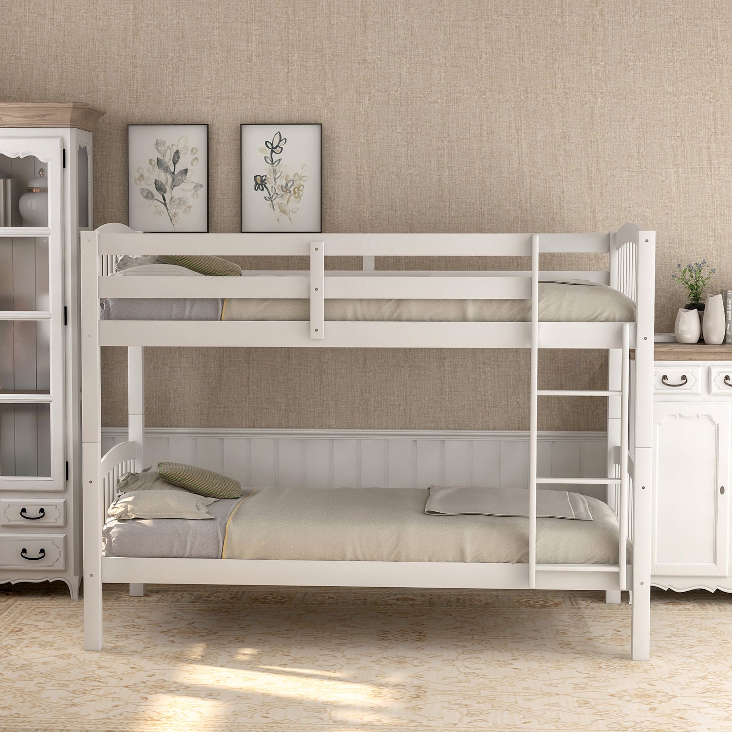 Snowy Peaks Twin Bunk Bed