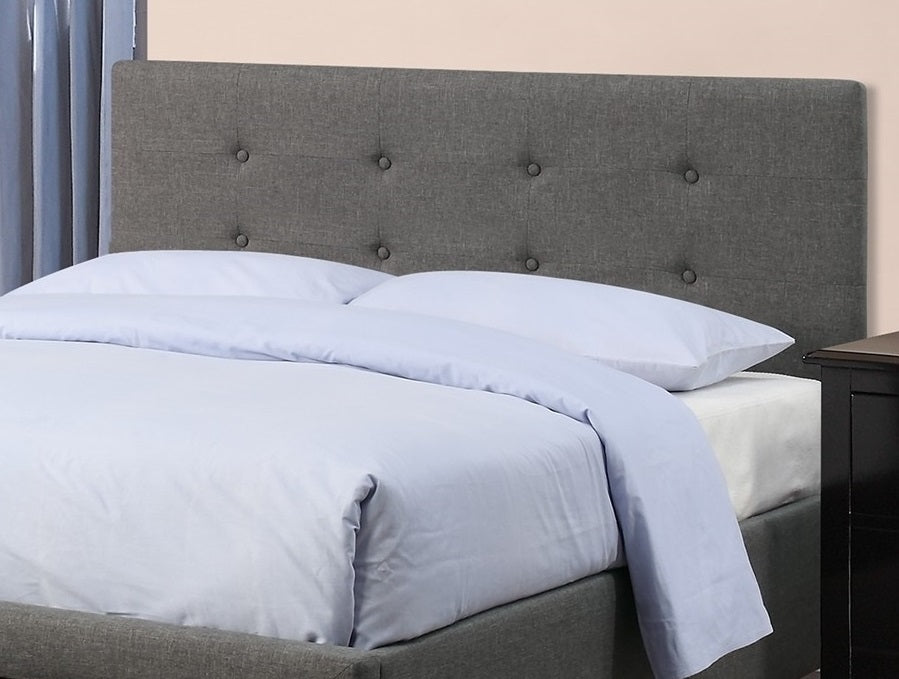 Elegant Dreams Queen Bed with Tufted Headboard and Storage