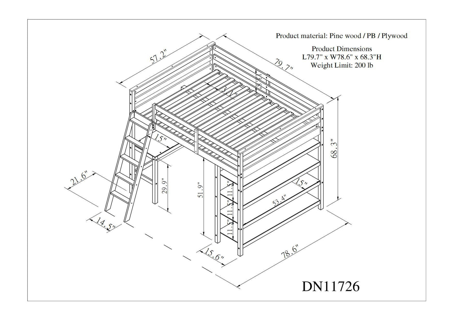 Breeze Dream Loft Bed
