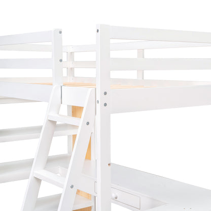 Galactic Twin Loft Bed