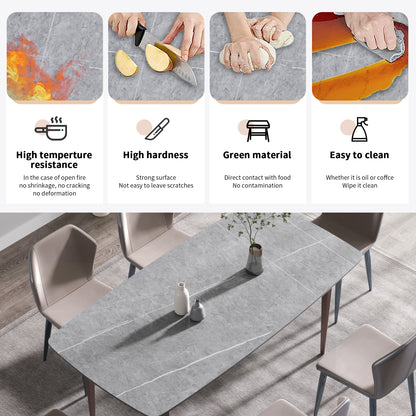 Elegant Curve Dining Table