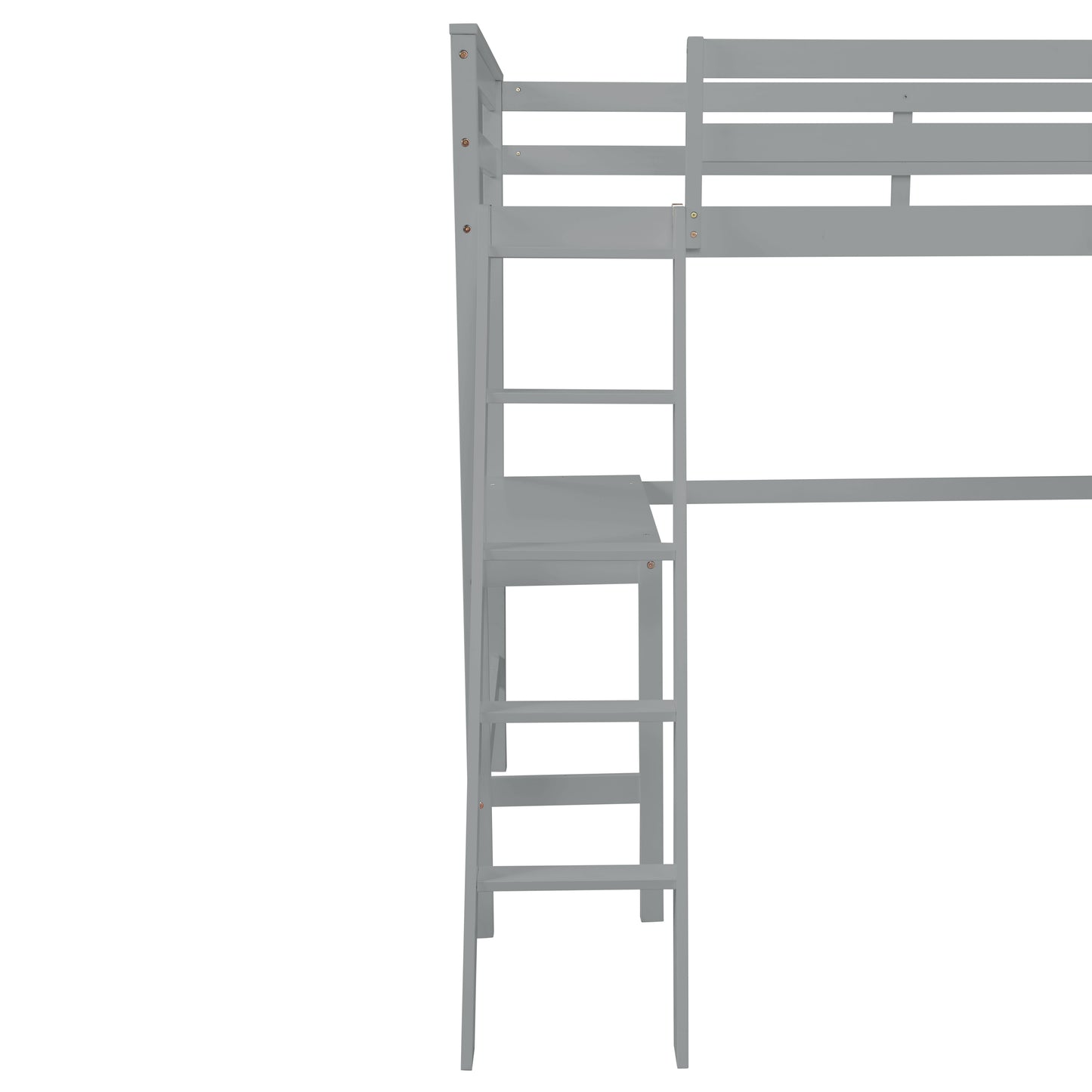 Gray Haven Loft Bed
