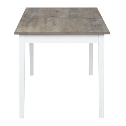 Elegant Extendable Grey Dining Table