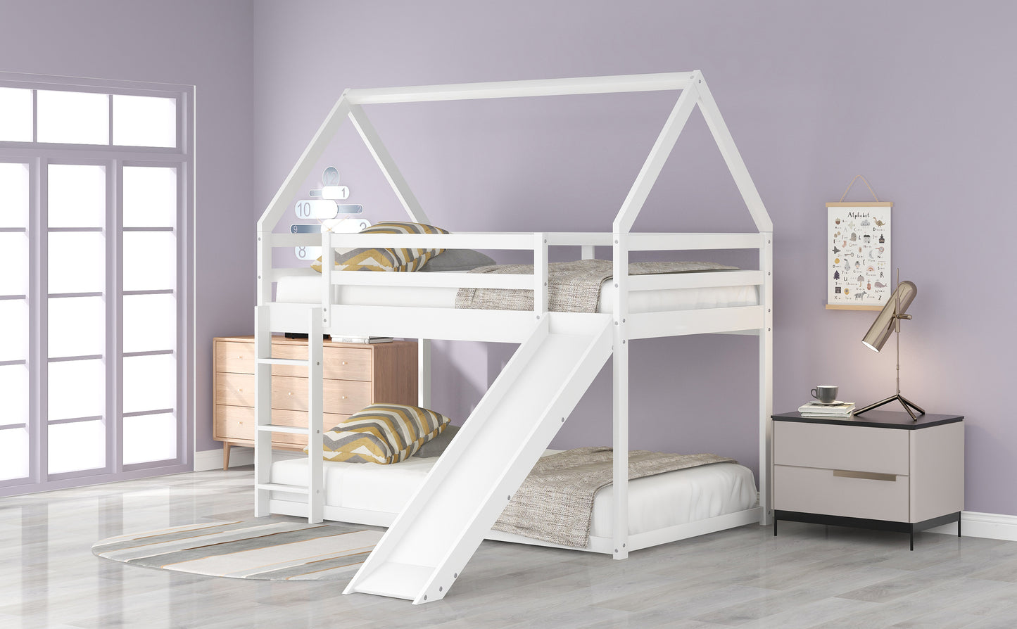 Adventure Haven II Twin Bunk Bed