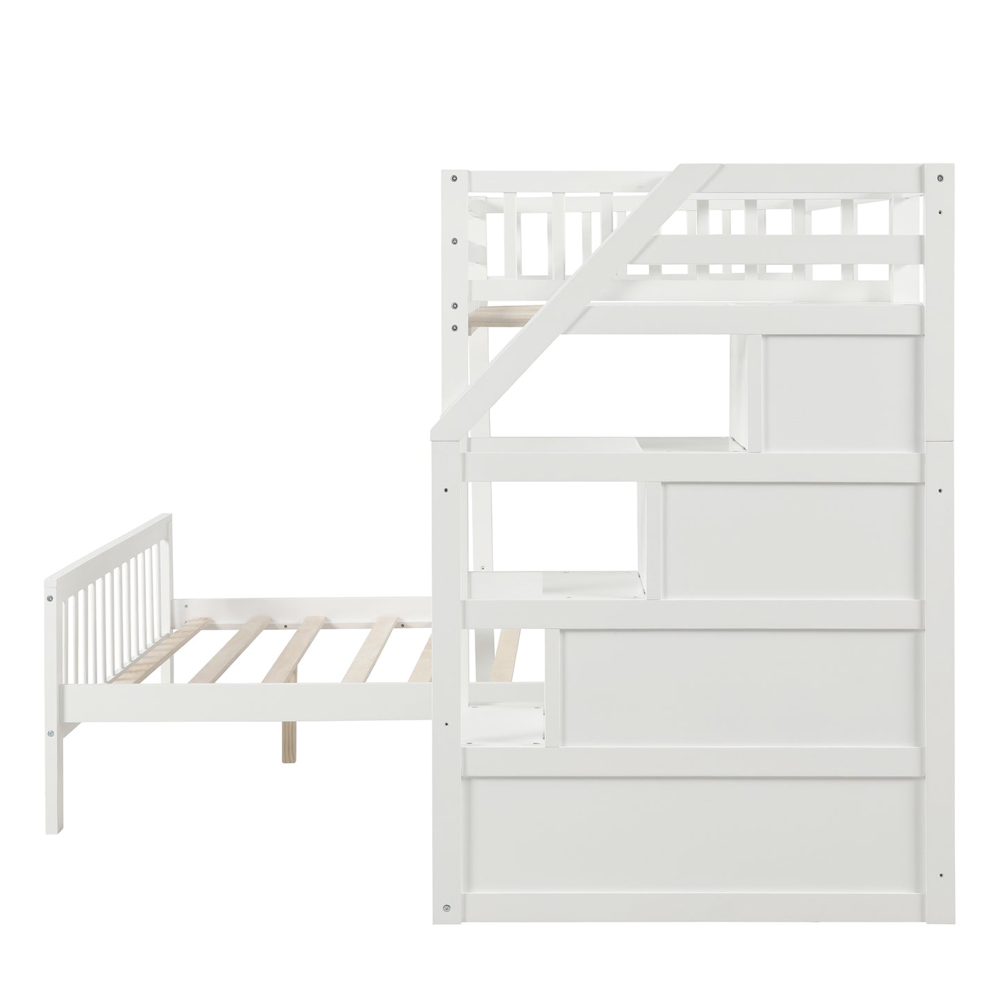 Snowy Steps Loft Bed