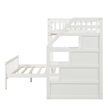 Snowy Steps Loft Bed