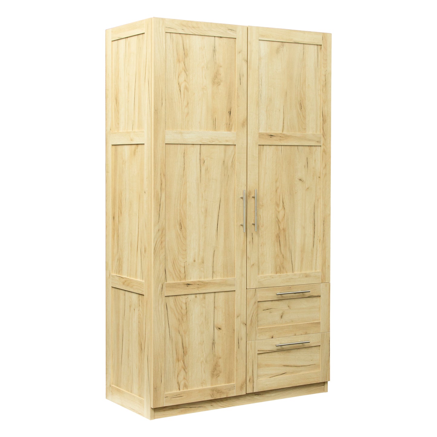 Elegant Oak Haven Wardrobe and Kitchen Cabinet