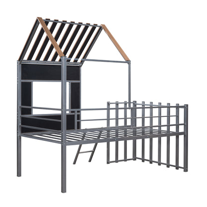 Silver Sky Loft Bed
