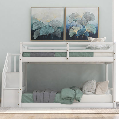 Cloud Haven Twin Loft Bed - White