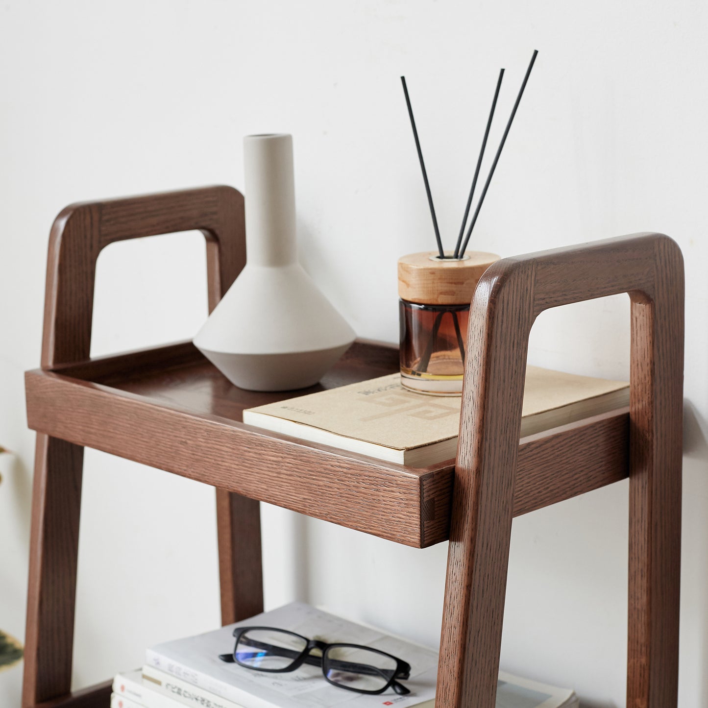 Haven Step Storage Organizer - Walnut