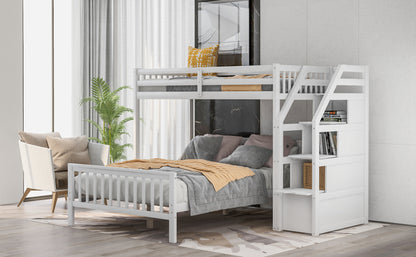 Snowy Steps Loft Bed