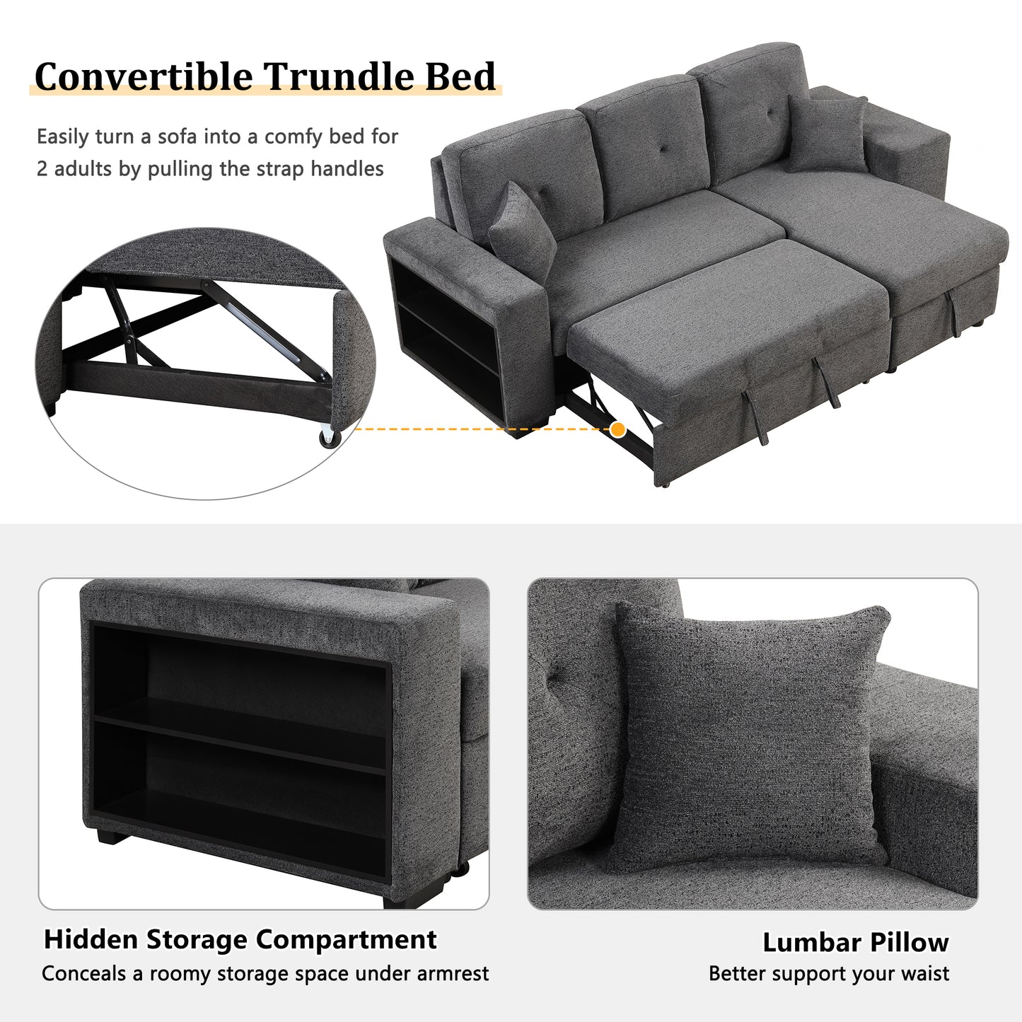 Cloud Drift Cozy  Sectional Sofa