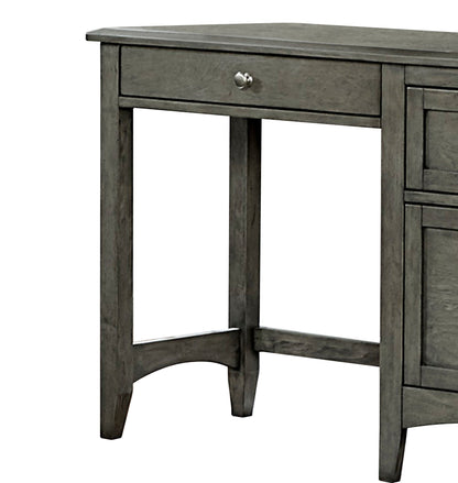 Transitional Styled Writing Desk - Grey