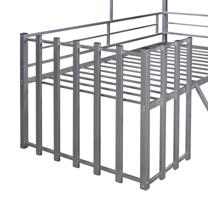 Silver Sky Loft Bed