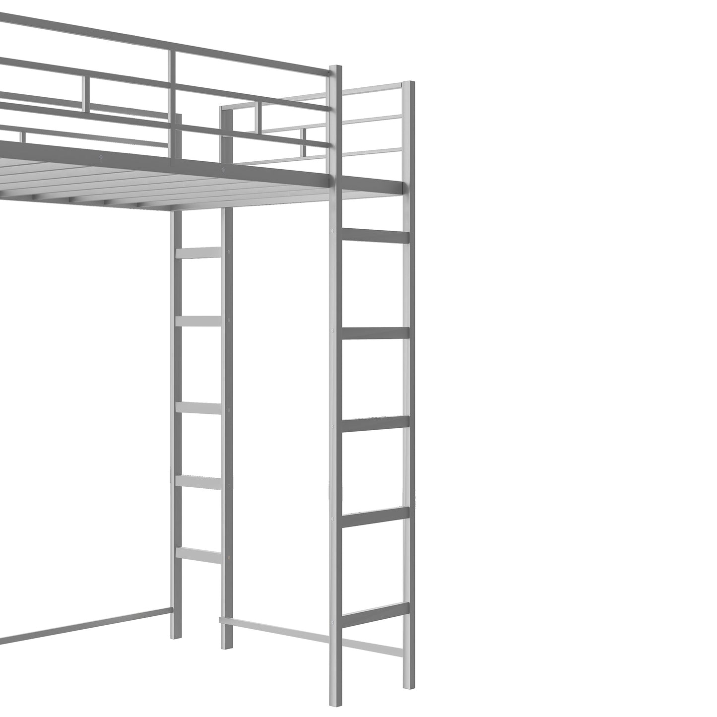 Silver Sky Loft Bed