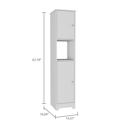 Iris Linen Cabinet  - White