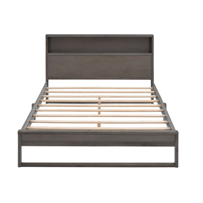 ElegantRest Queen Platform Bed