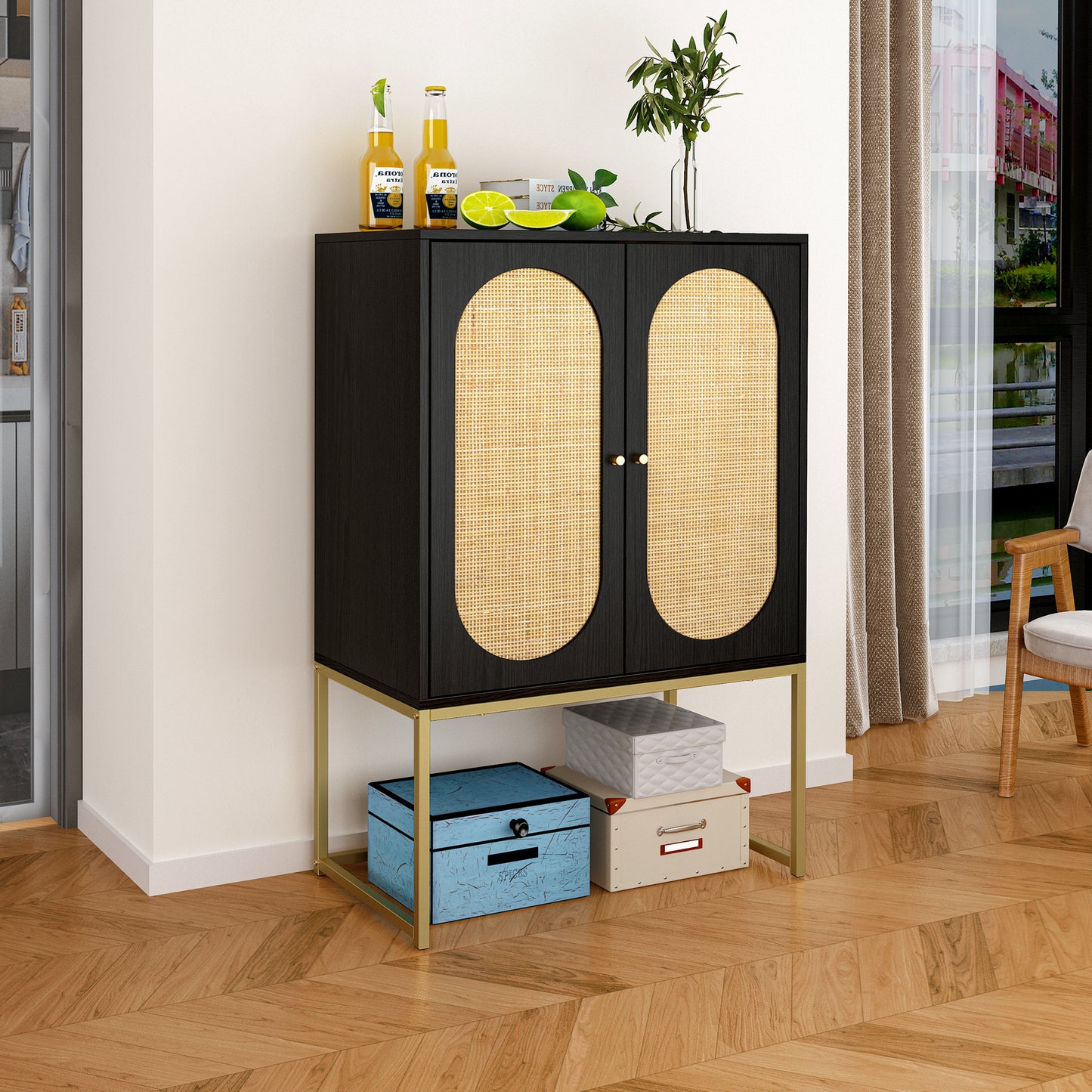 Rattan  Cabinet