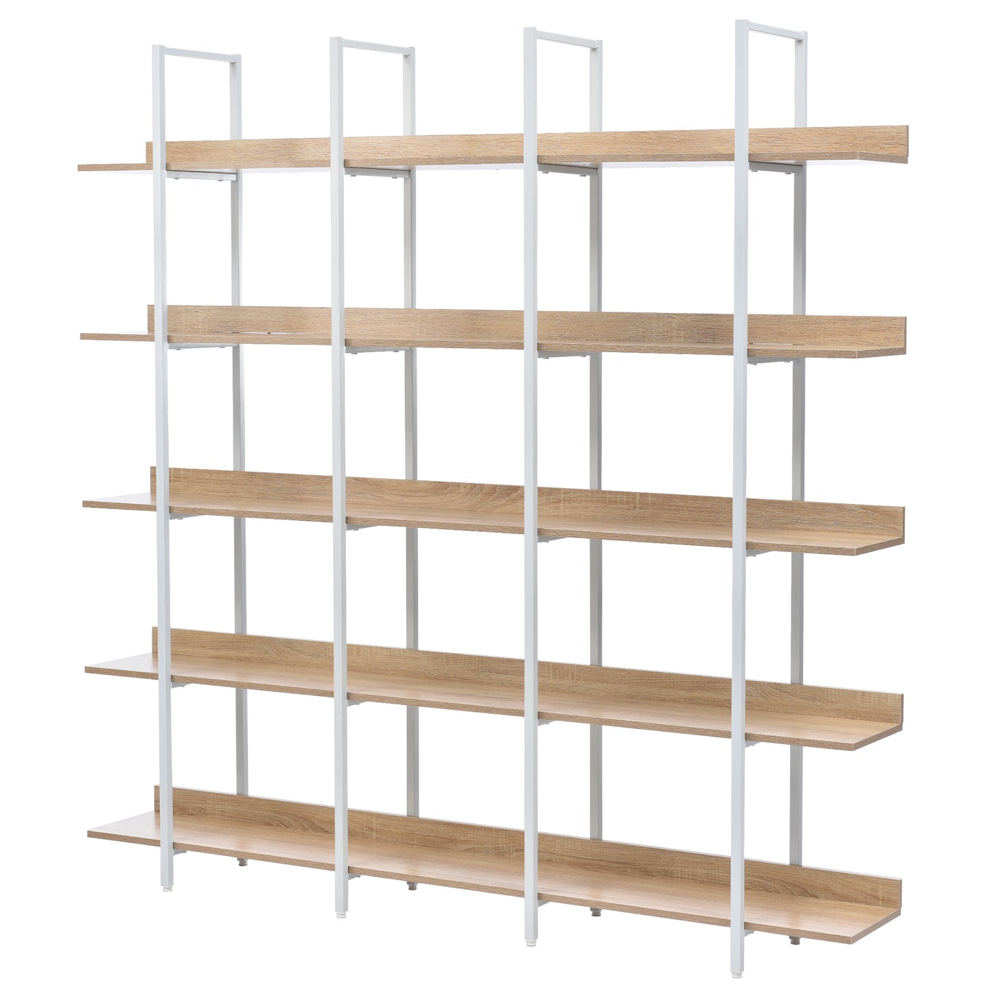 Vintage Industrial Style Shelf - Oak
